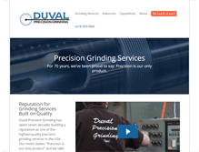 Tablet Screenshot of duvalgrinding.com